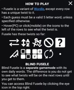 Fusele wordle game  Contexto Unlimited